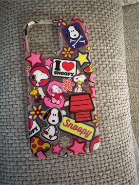 26 pro max Peanuts Clear Phone Case velvet caviar brand